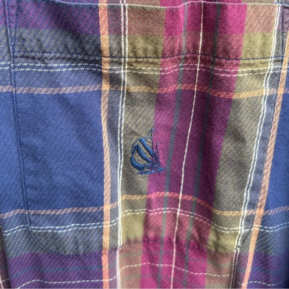 Nautica Men’s Multicolored Long Sleeve Button Down Large Cotton Shirt - Picture 4 of 4